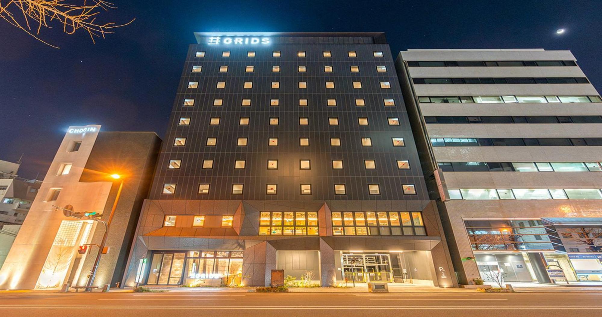 Grids Premium Hotel Kumamoto Kültér fotó
